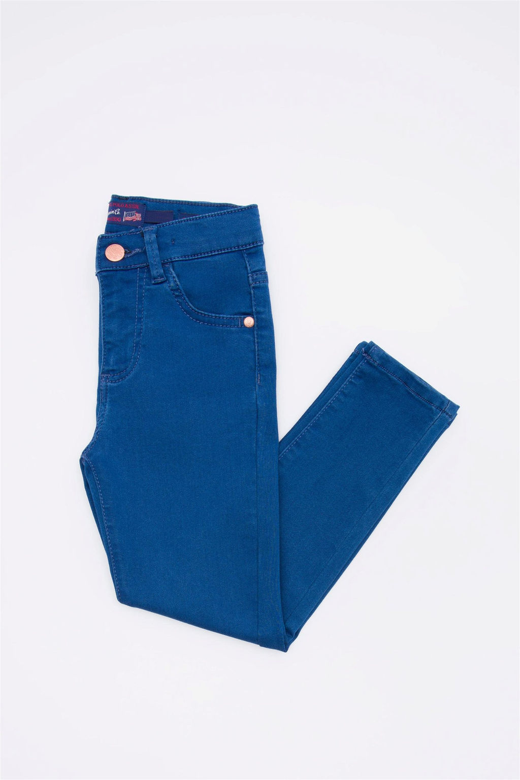 U. S. Polo Assn Голубые джинсовые брюки для девочки - U.s. polo assn фото 7