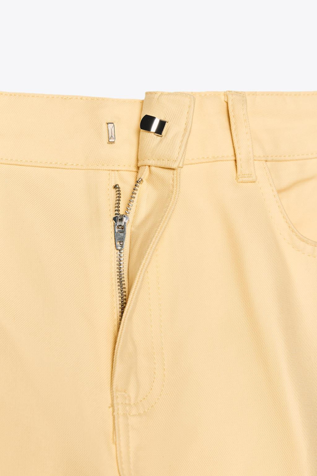 ZW COLLECTION WIDE-LEG TROUSERS - Zara фото 7