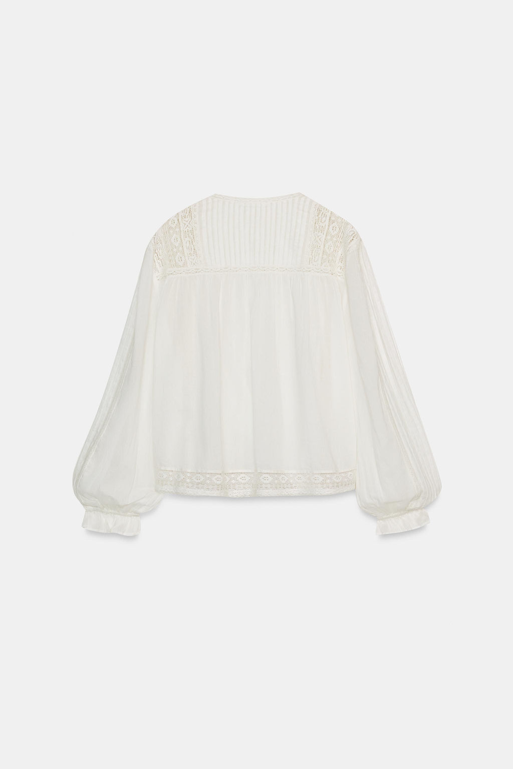 ZW COLLECTION EMBROIDERED SHIRT - Zara фото 5