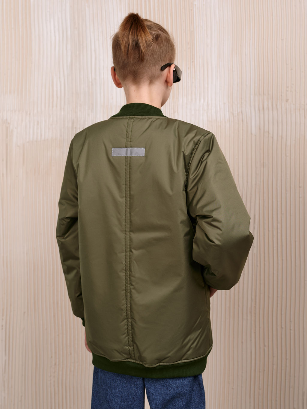 Бомбер демисезонный для мальчика Френд красный - Yollochka фото 20