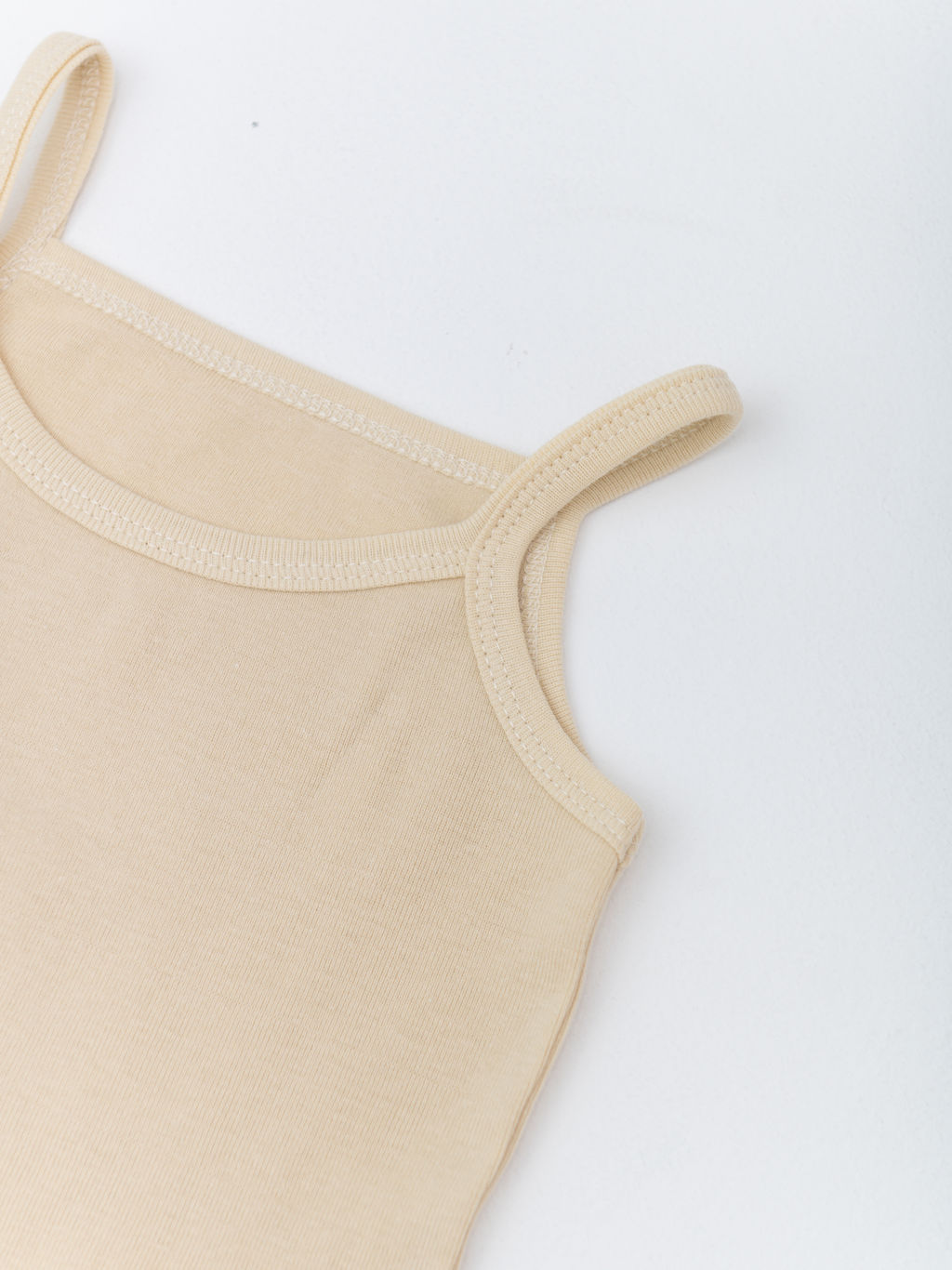 Майка для девочки из рибаны, розовый - Lesi kids фото 8