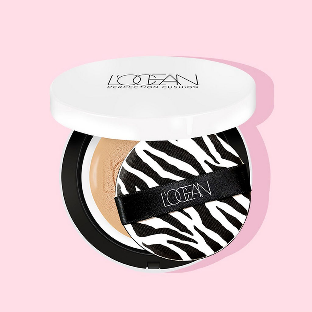 Locean Тональный кушон для лица / Perfection Cushion Pact SPF50 PA+++ #13, Vanila, 25 г