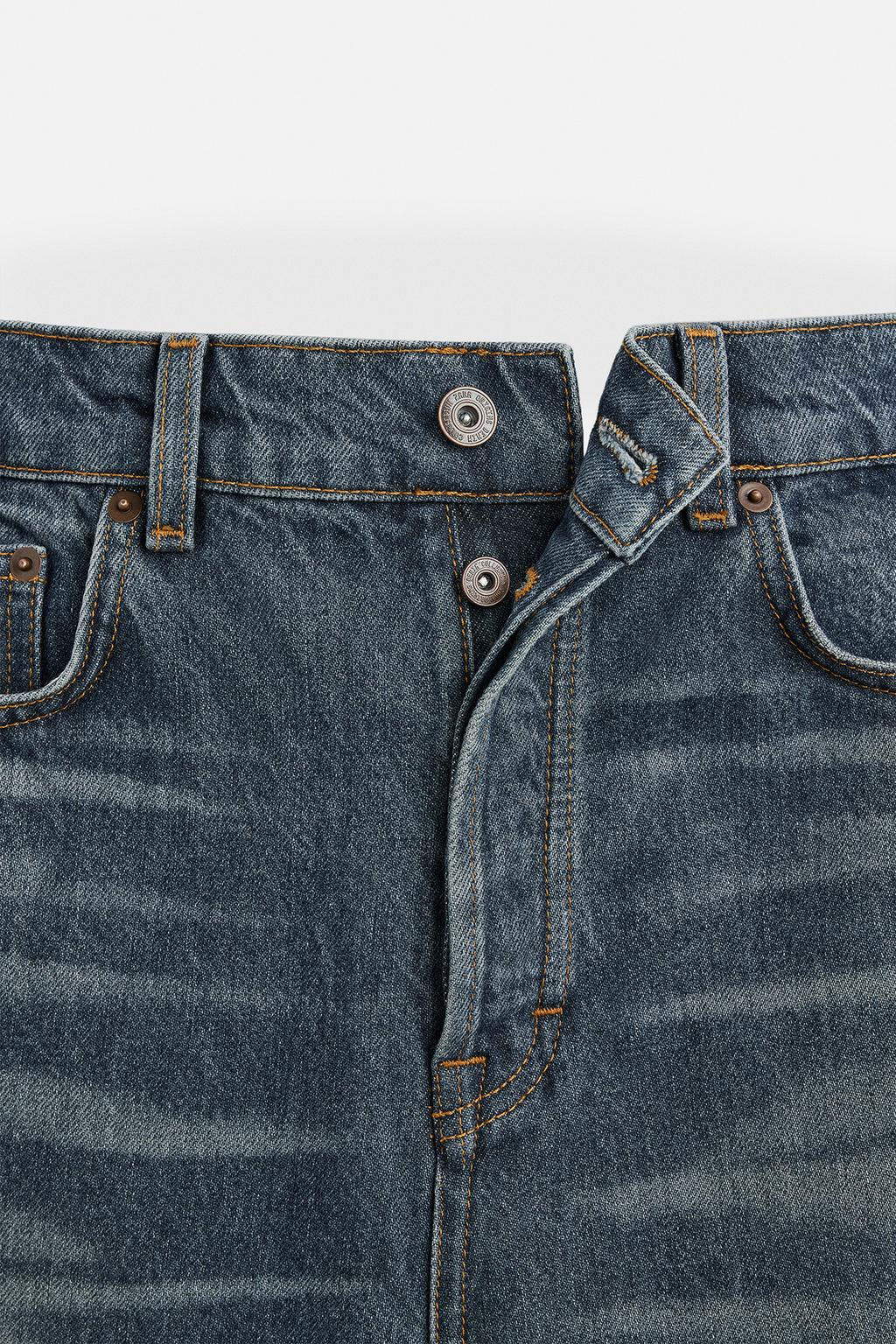 STRAIGHT ANKLE FIT JEANS - Zara фото 8