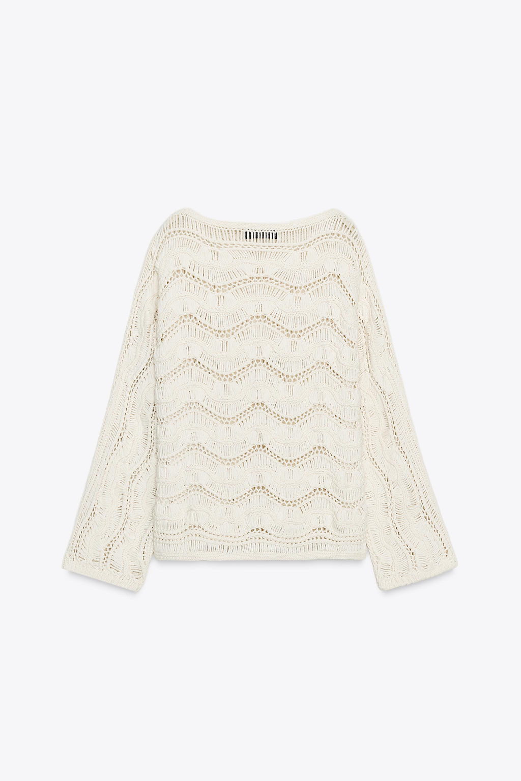 DROP STITCH KNIT SWEATER - Zara фото 5