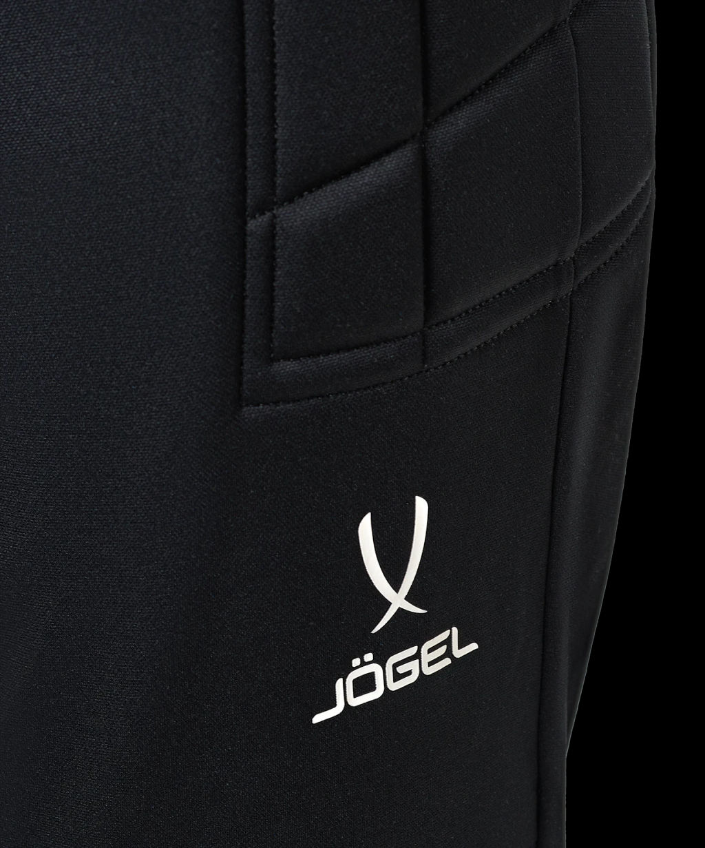 Брюки вратарские JOGEL CAMP GK Pant, черный/белый  фото 4