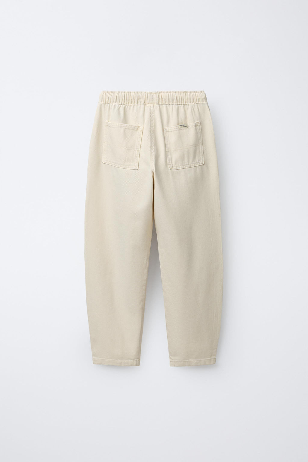 PANTAL?N SARGA FLUIDO STRAIGHT / Crudo - Zara фото 3