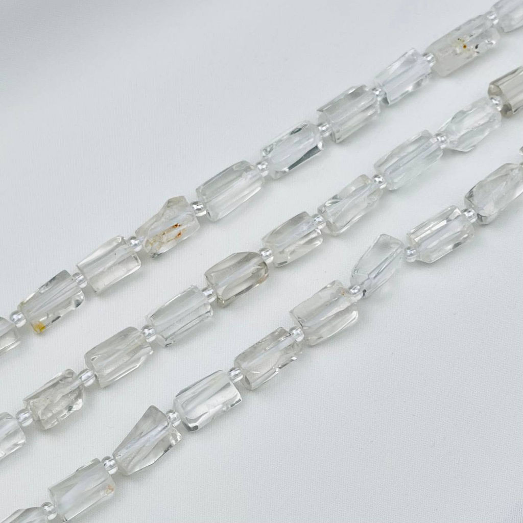 Бусины для украшений из Горного Хрусталя 40 см