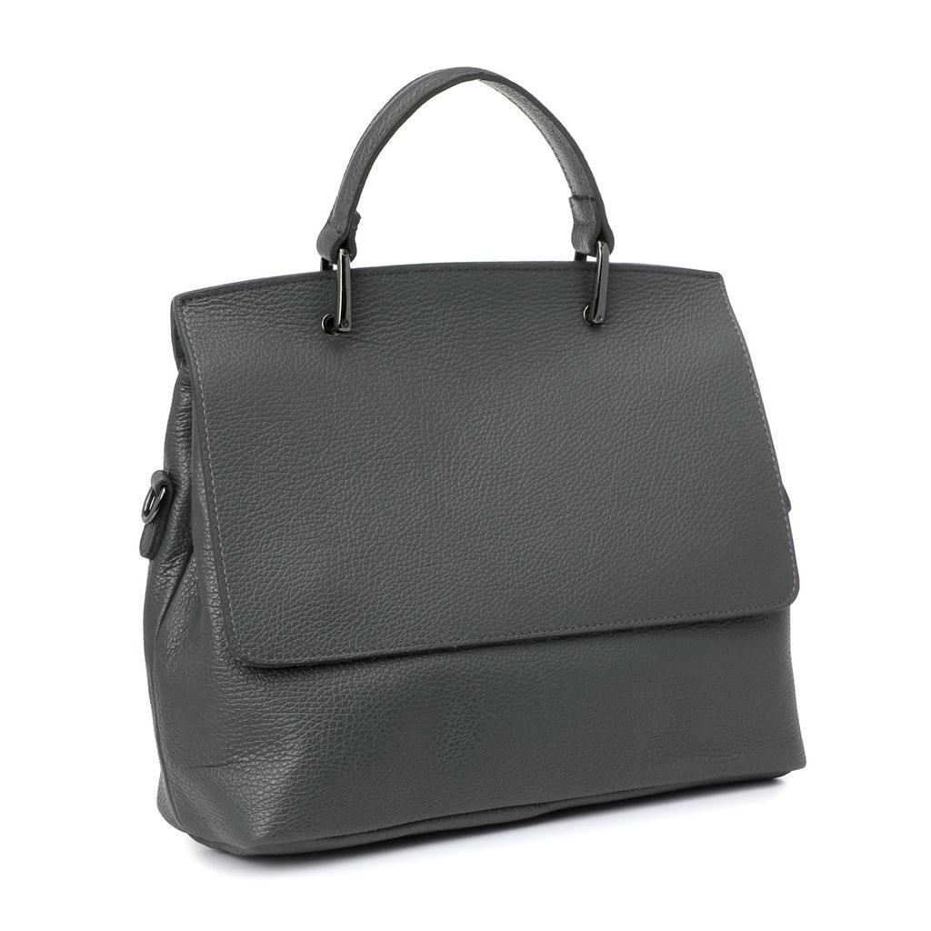 Женская сумка с ручкой DIVAS BAG Артикул 2586144, темно-серый  фото 3