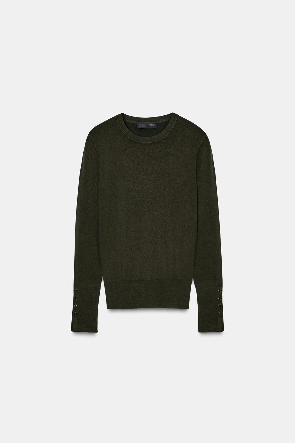 BASIC PLAIN KNIT JUMPER - Zara фото 12