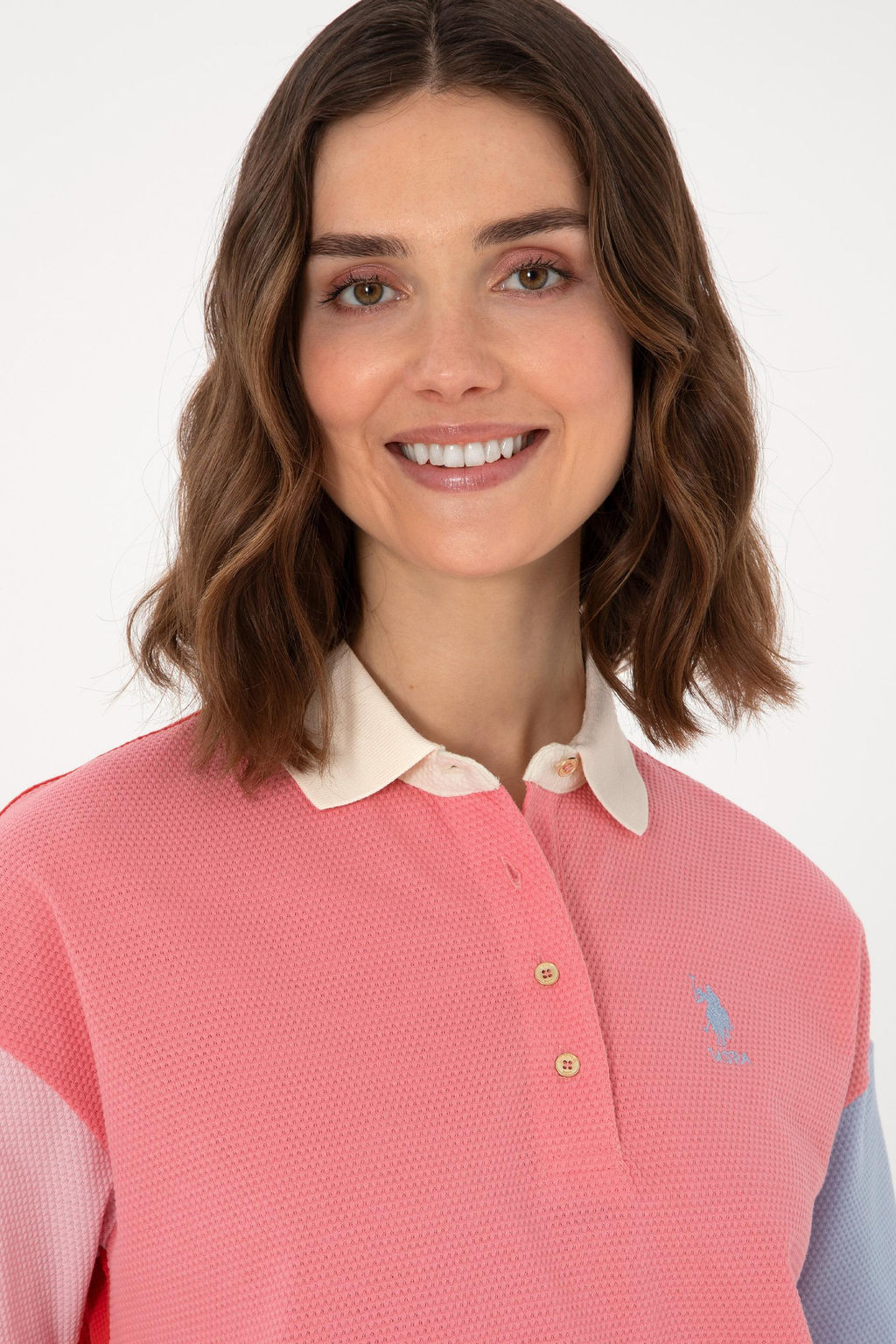 Kad_n Pembe Ti__rt Sepette S_rpriz _ndirim - U.s. polo assn фото 2