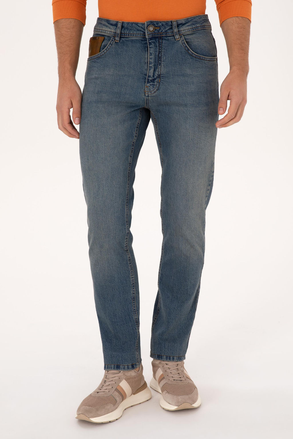 Erkek Ye_il Jean Pantolon - U.s. polo assn фото 2