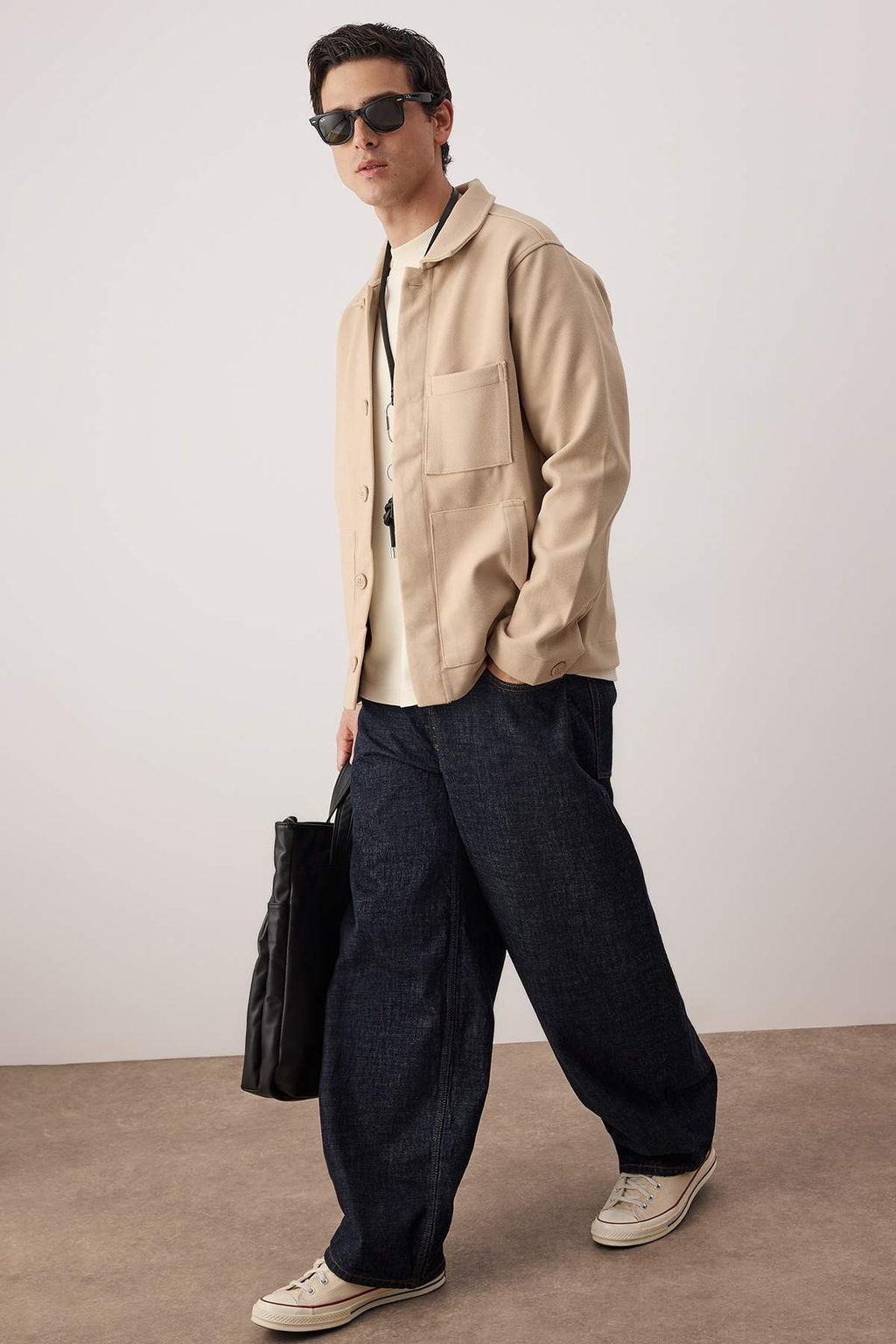 Antrasit Regular Erkek Mont TMNAW26MO00033 - Trendyolmilla фото 18