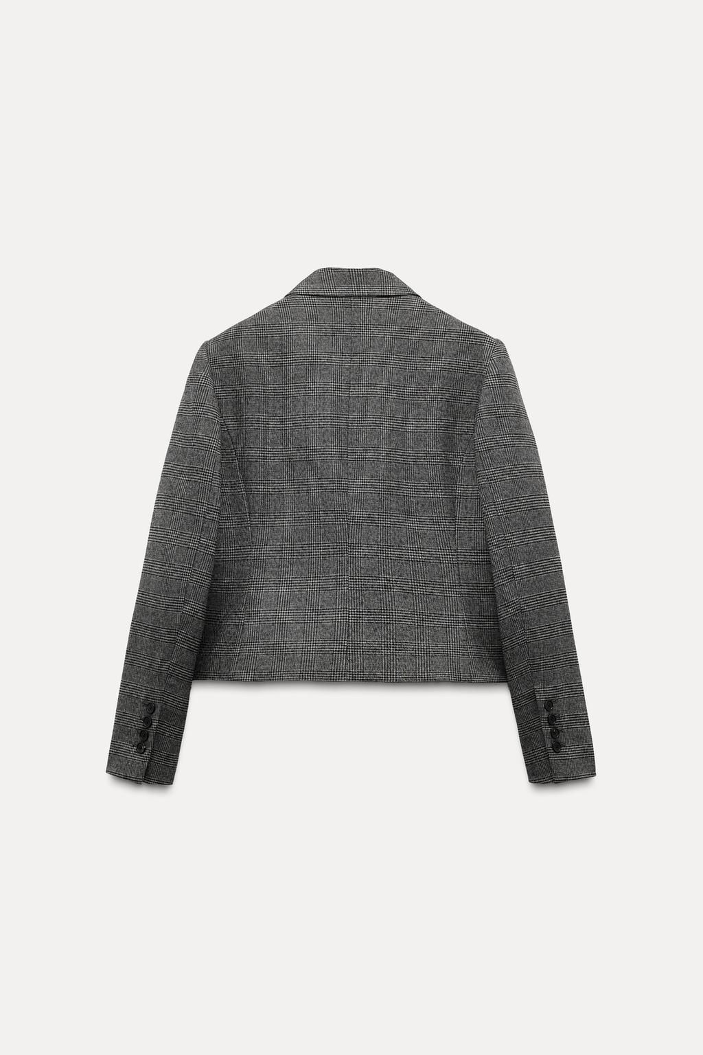 ZW COLLECTION CROPPED BLAZER - Zara фото 11