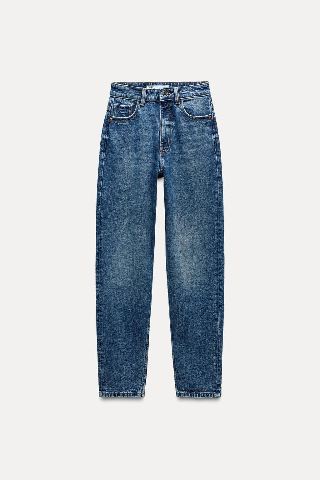 Z1975 MOM-FIT HIGH-WAIST JEANS - Zara фото 6