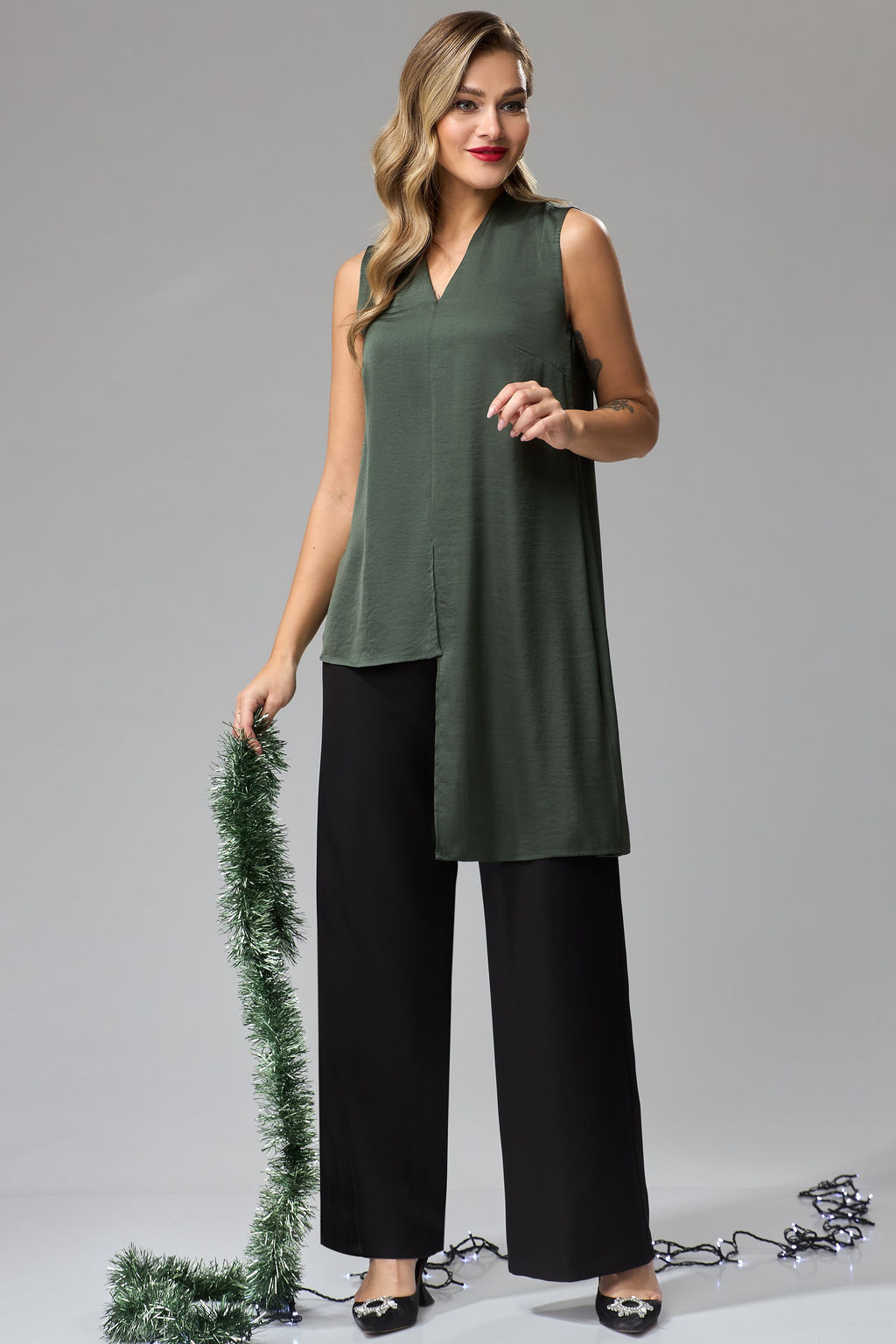 Костюм из туники, брюк - Gizart фото 2