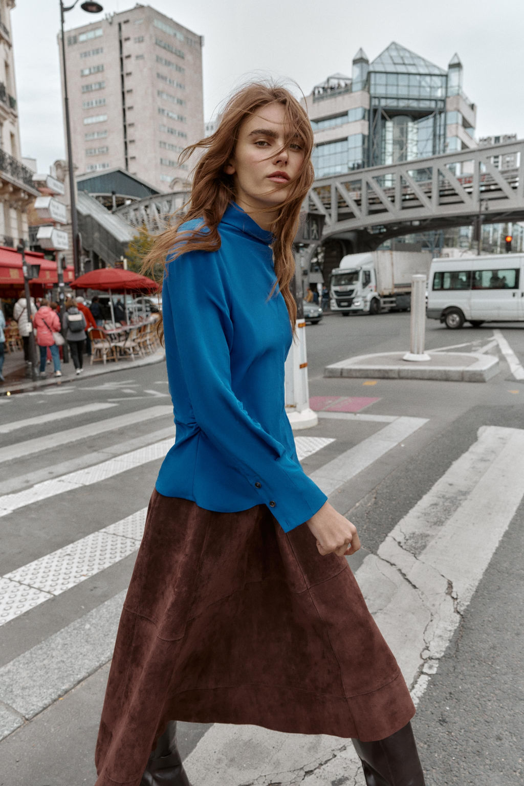 DRAPED BLOUSE - Zara фото 2