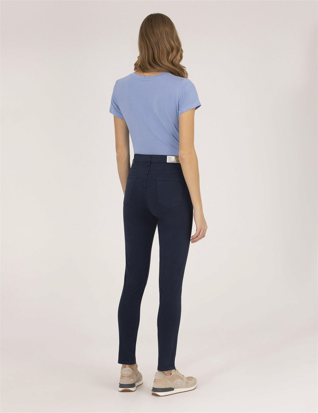 Lacivert Skinny Fit Kanvas Pantolon - Pierre cardin фото 3
