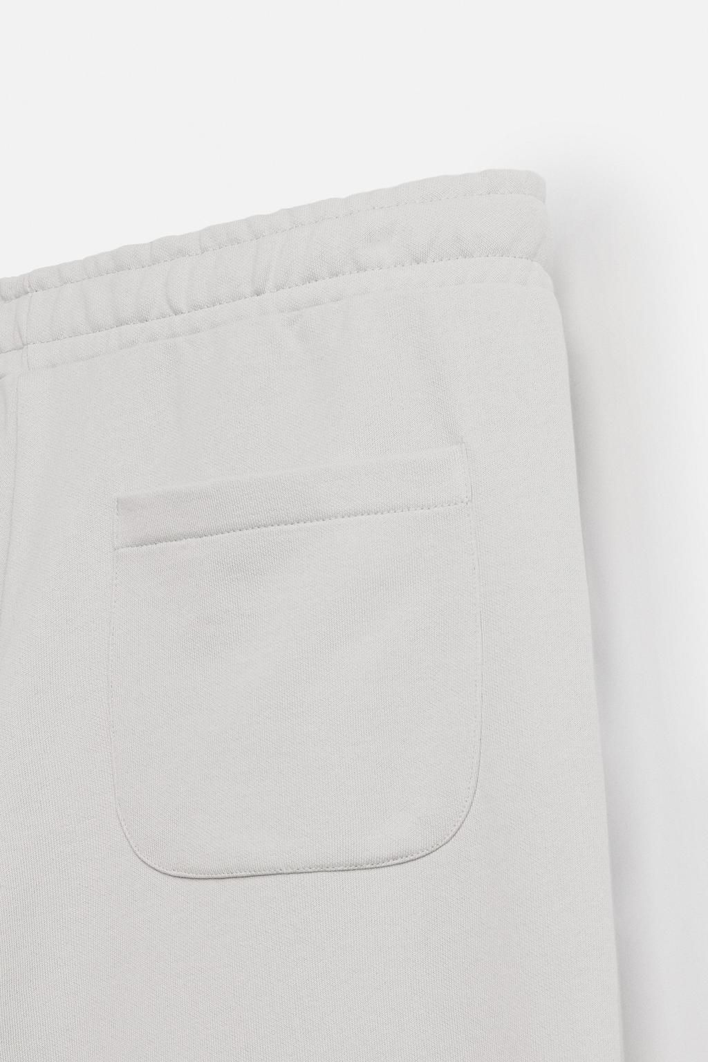 WIDE-LEG JOGGER TROUSERS - Zara фото 10