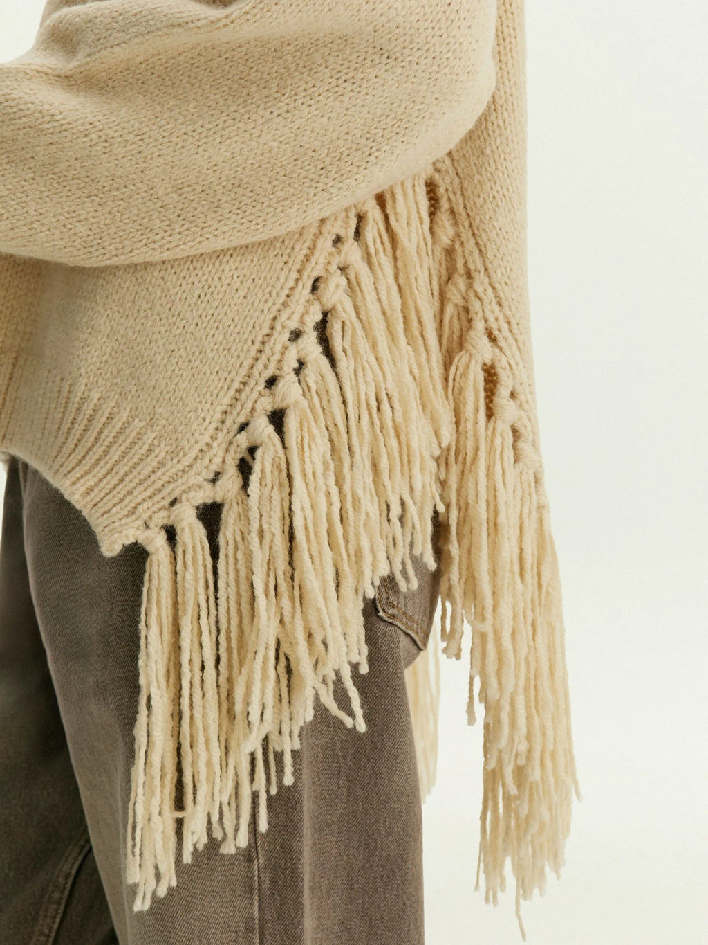 Джемпер с бахромой, B3236/fraybe - Emka фото 4