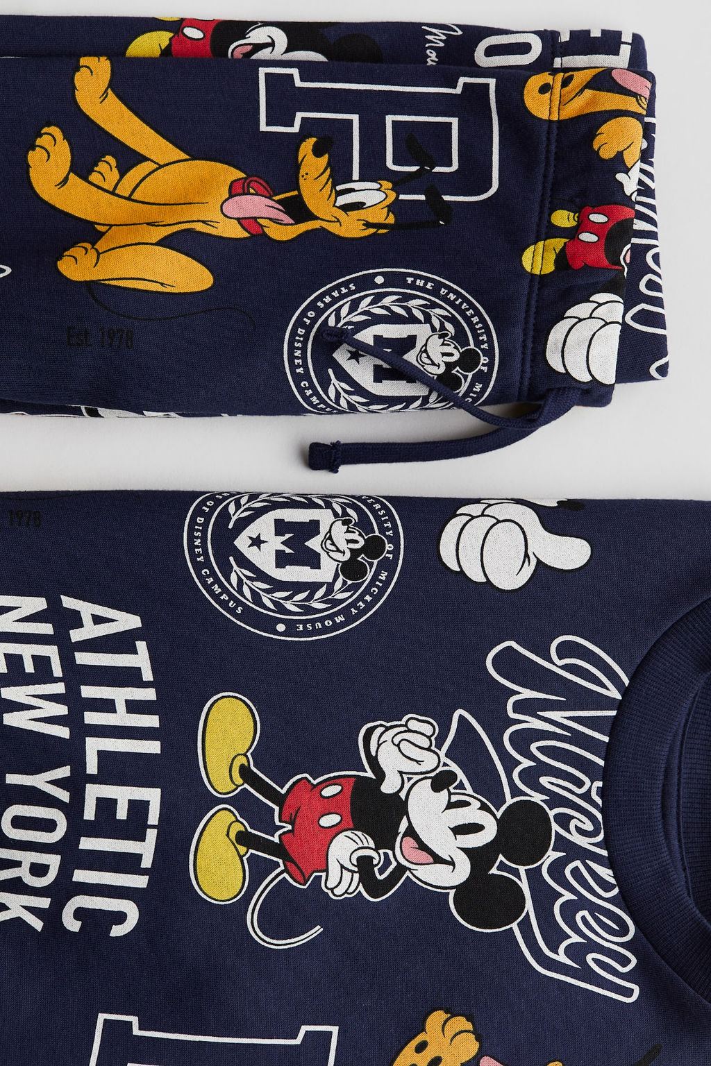 Conjunto estampado de 2 piezas en tejido sudadera - H&m фото 2