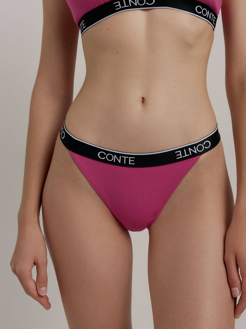 CONTE BLACK&WHITE LTA 2738 Трусы женские fuchsia - Conte elegant фото 2