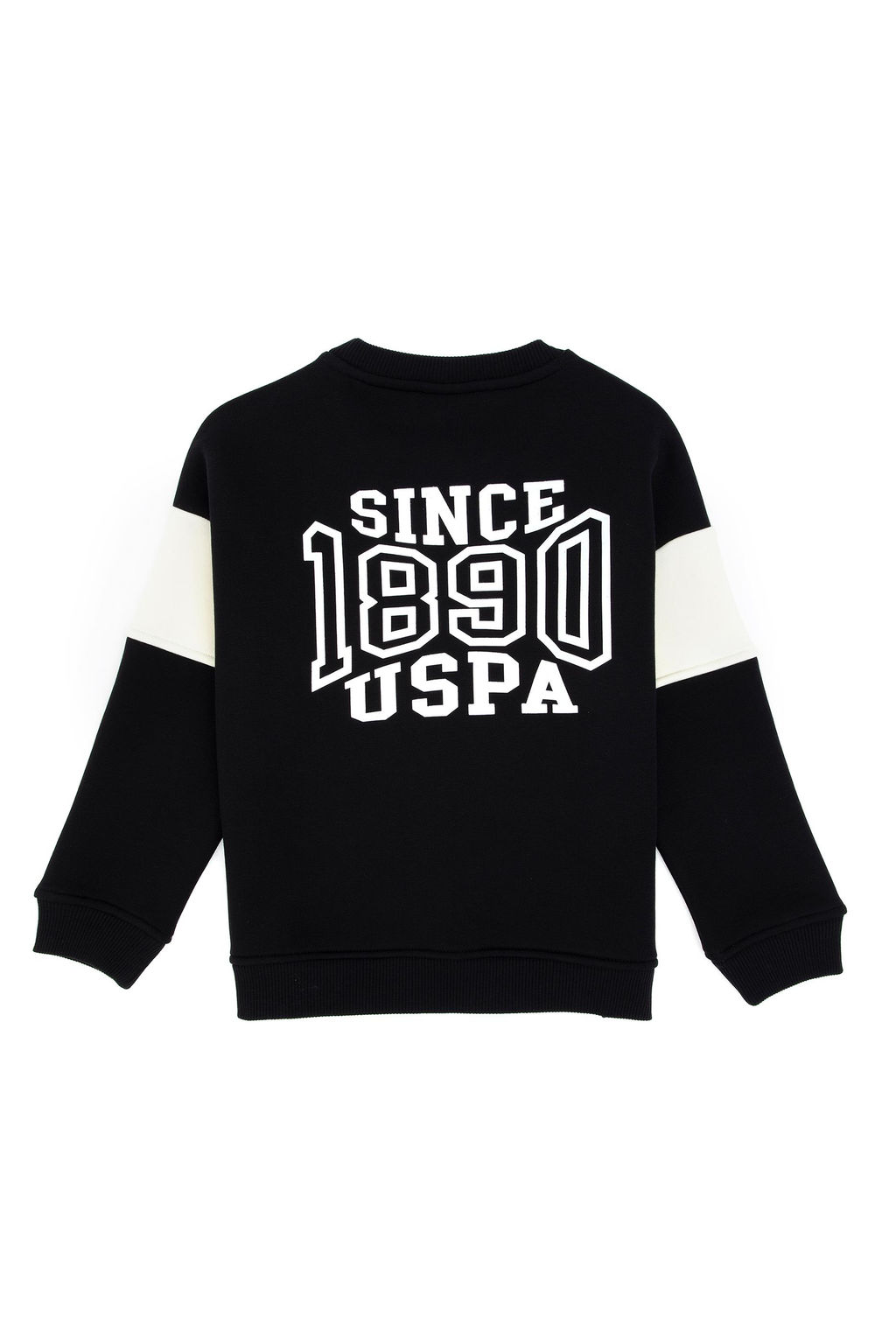 Erkek _ocuk Siyah Bisiklet Yaka Sweatshirt - U.s. polo assn фото 2
