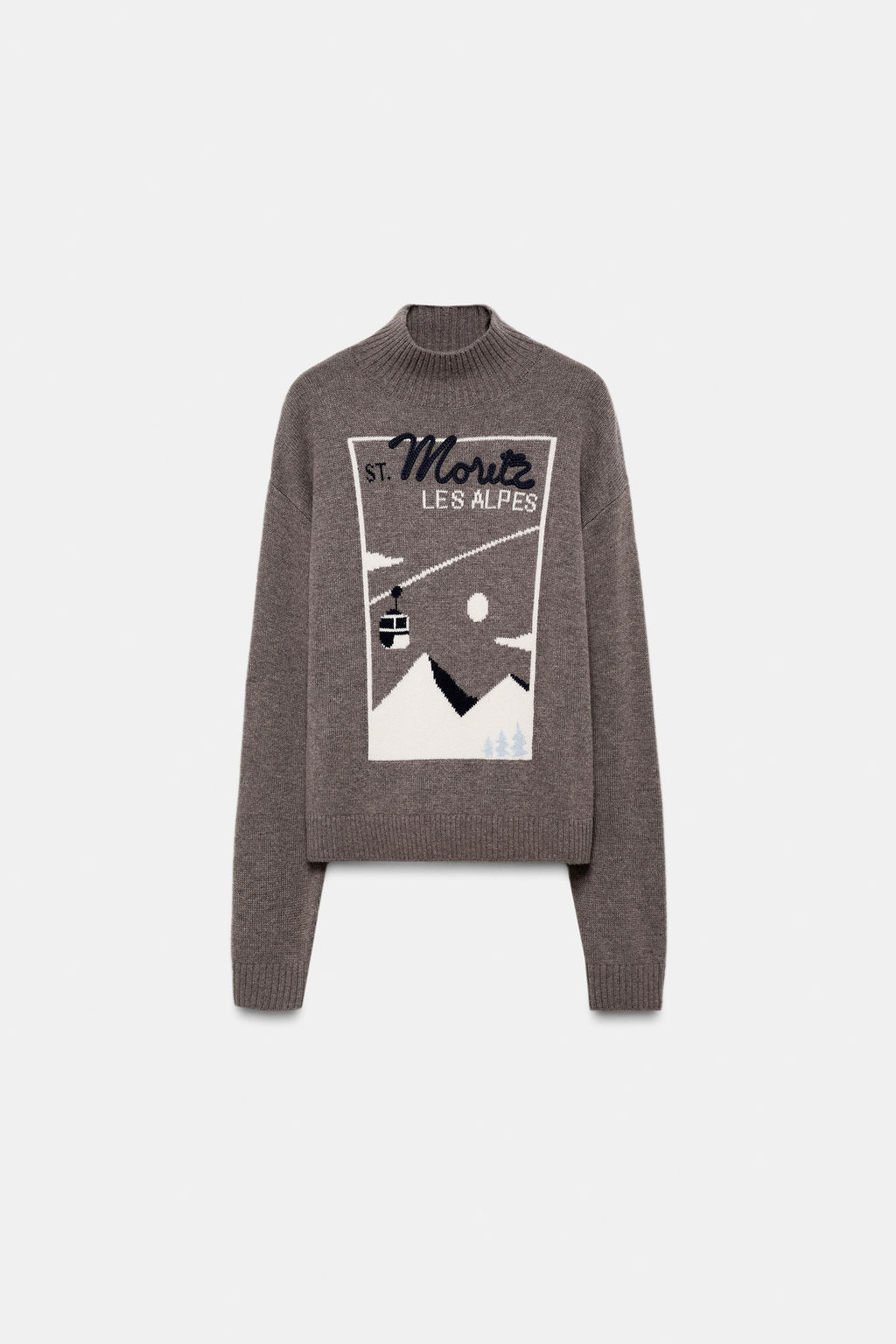 90% WOOL SKI COLLECTION JUMPER - Zara фото 10