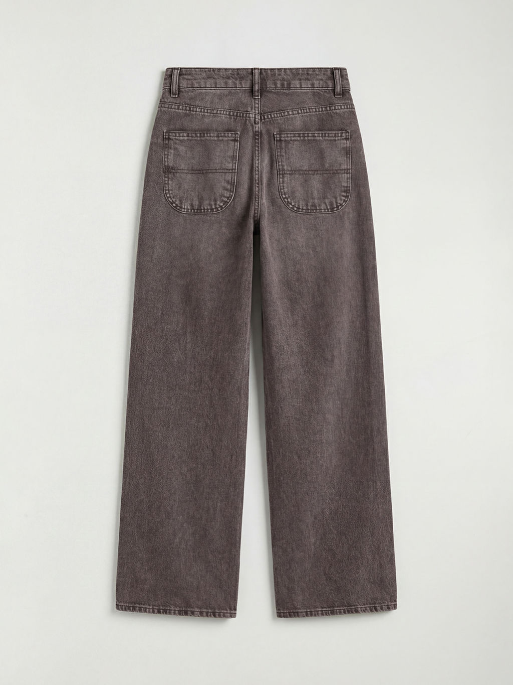 Y?ksek Bel Wideleg Kad?n Jean Pantolon