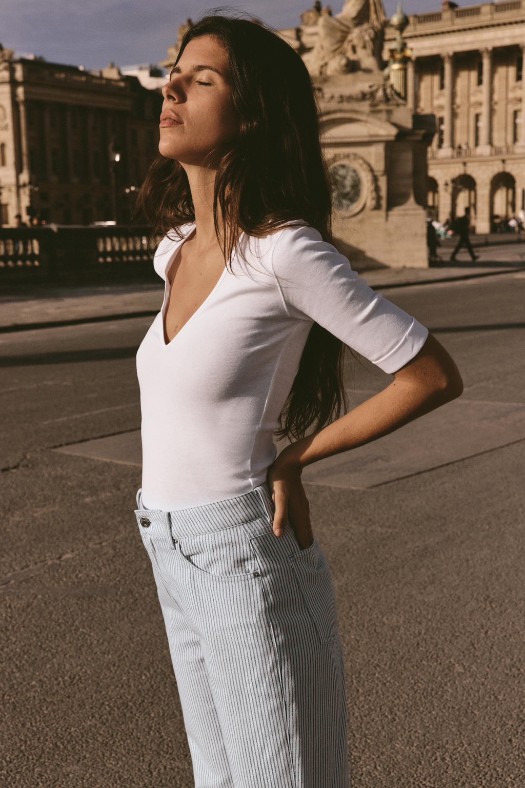 WASHED COTTON T-SHIRT - Zara фото 21