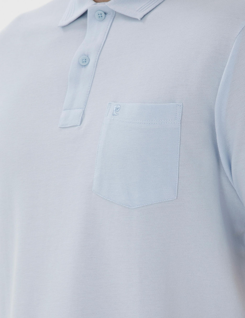 A__k Mavi Regular Fit K_vr_lmaz Polo Yaka Basic Ti__rt - Pierre cardin фото 7