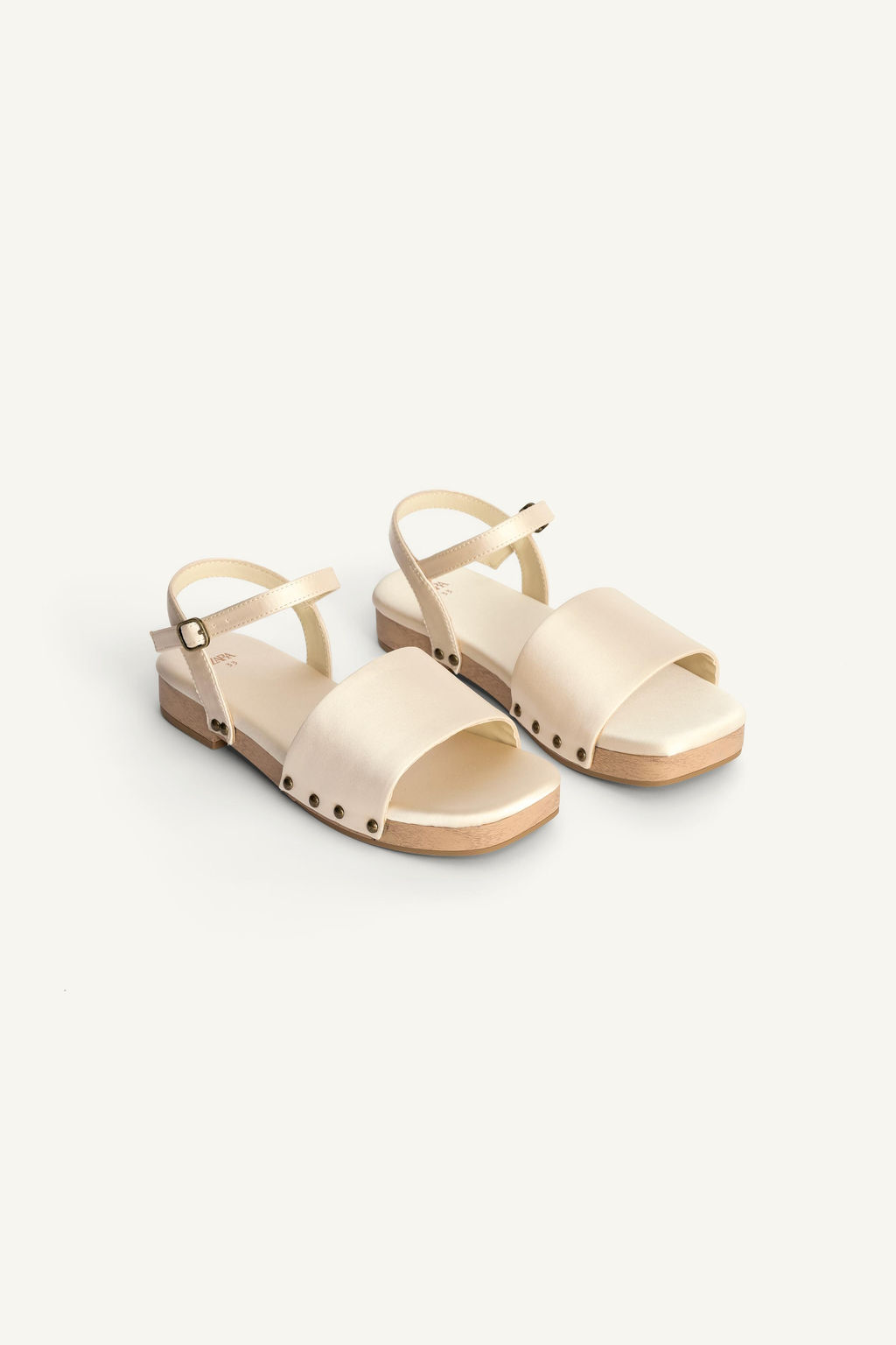 SANDALIA TACHAS LIMITED EDITION / Blanco Crudo - Zara фото 4