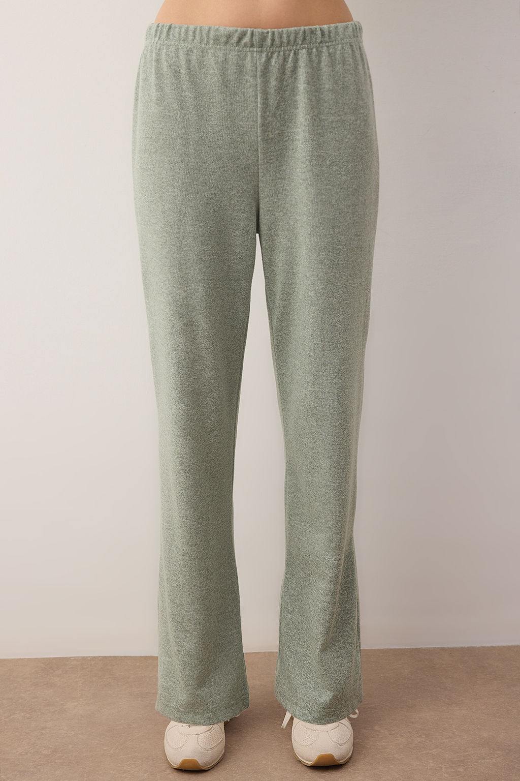 Mint Yumusak Tuse K?sl?k Yumos Orme Pijama Tak?m? THMAW26PT00182 - Trendyolmilla фото 3