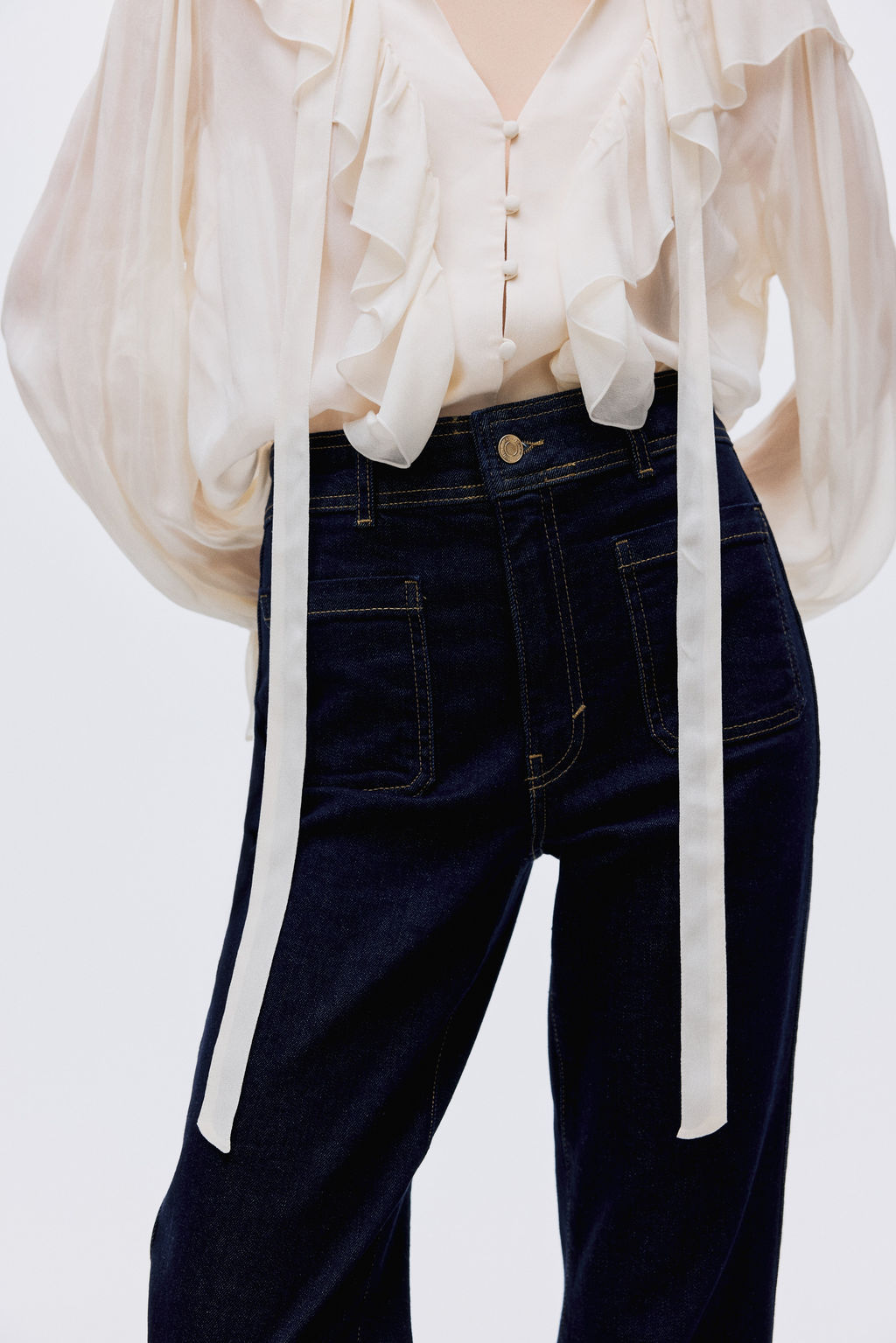 Flared High Jeans - H&m фото 13