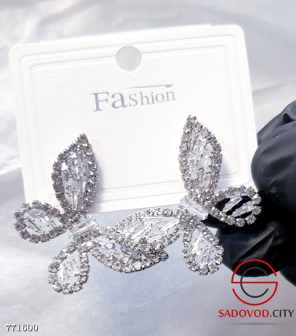 Серьги с кубическим цирконием - Bruno фото 14