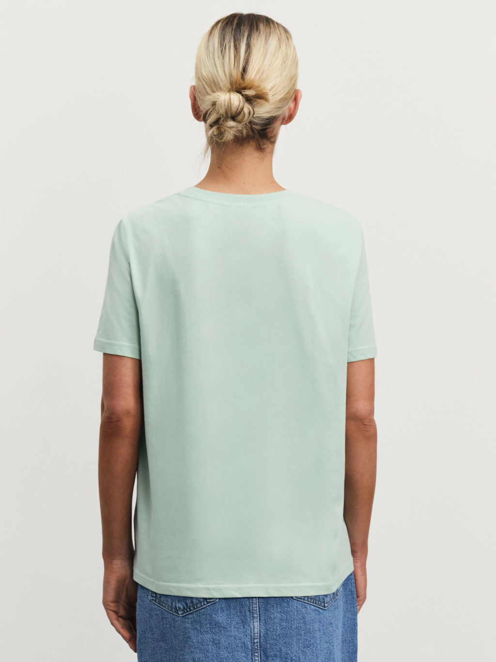 Футболка с принтом из хлопка / Zarina  фото 5