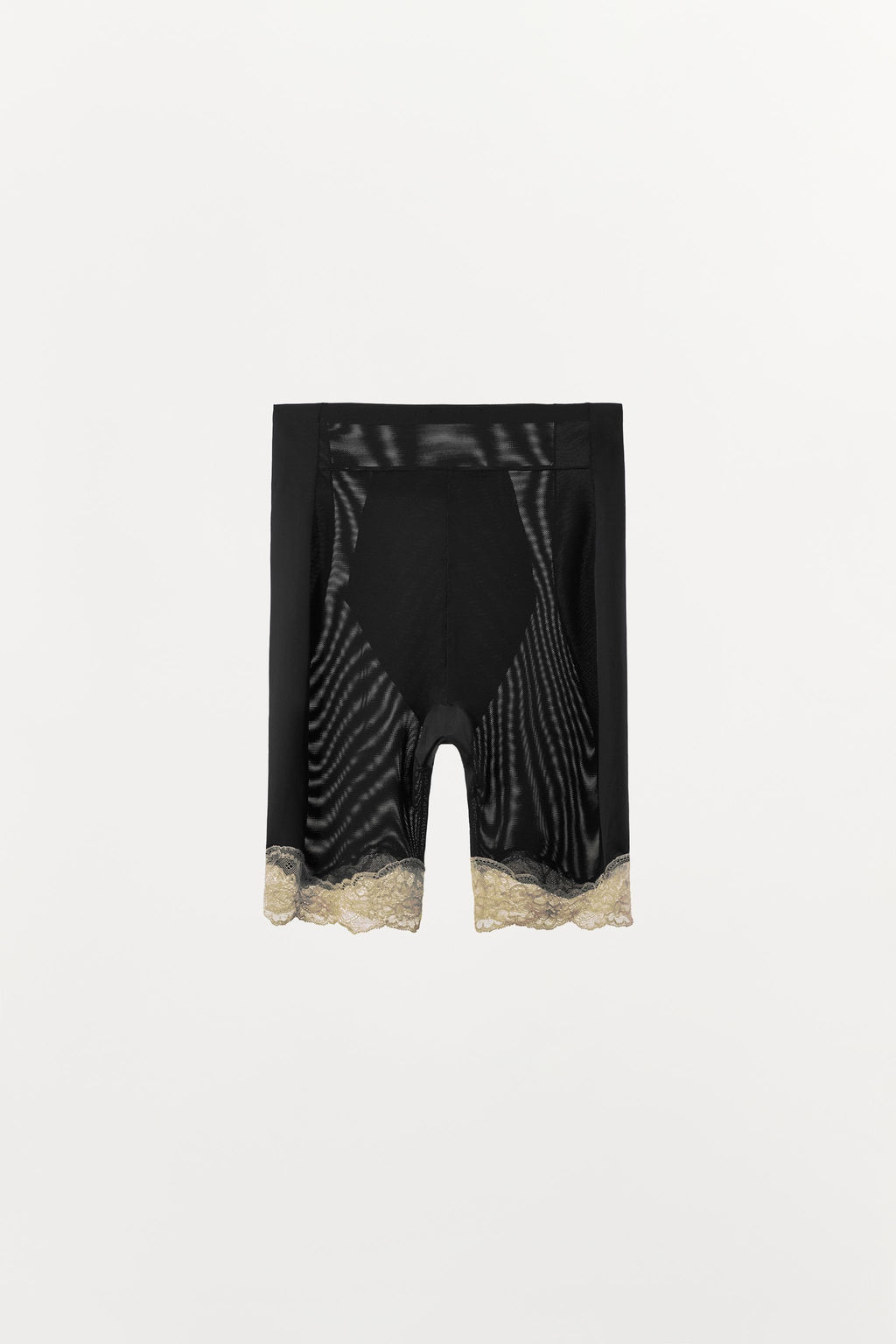 POLYAMIDE BLEND LACE SHORTS - Zara фото 11