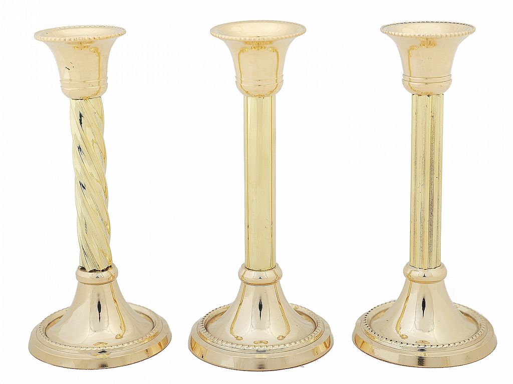 Подсвечник на тонкую свечу (набор из 3-х) №П0177