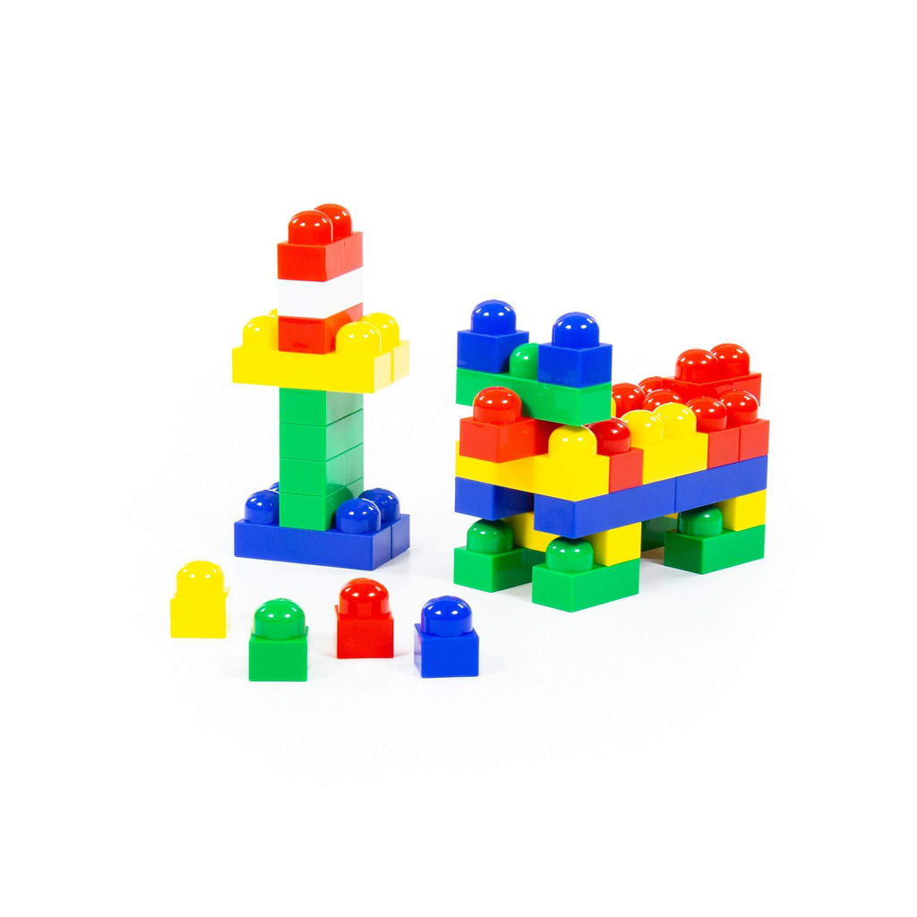 Конструктор Юниор (114 элементов) (в контейнере) - Полесье фото 3