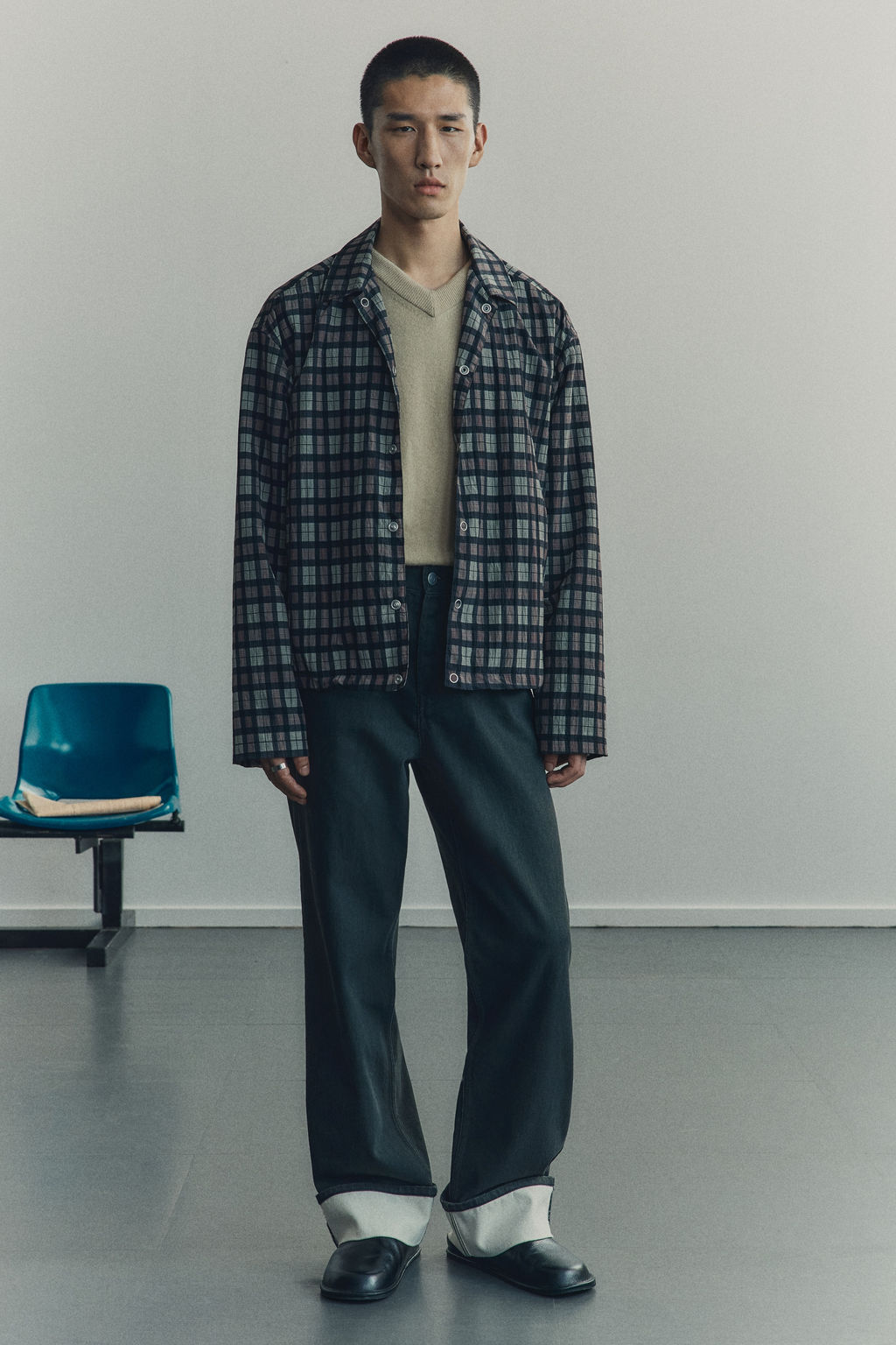 Sobrecamisa de nailon - H&m фото 6