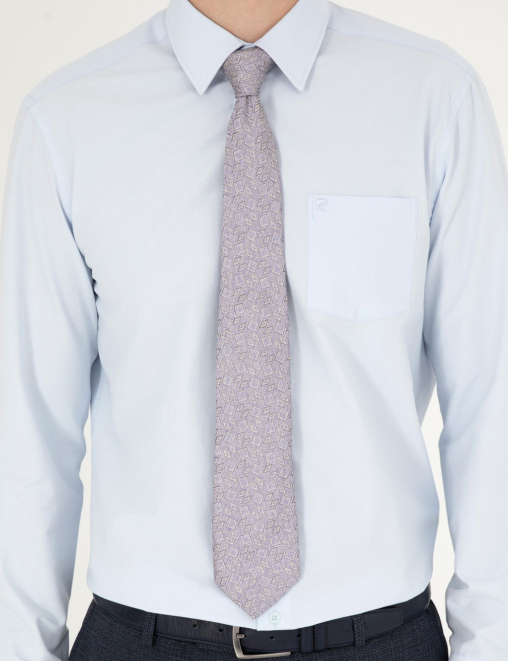 A__k Mavi Regular Fit Uzun Kollu Basic G_mlek