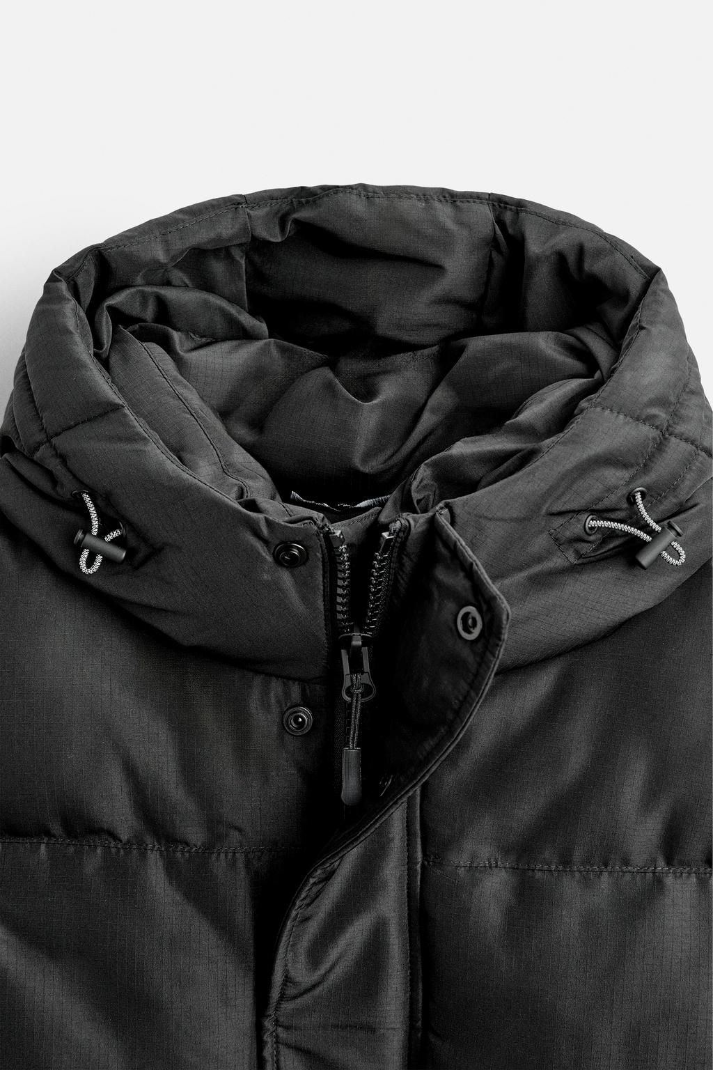 PADDED GILET WITH HOOD - Zara фото 8