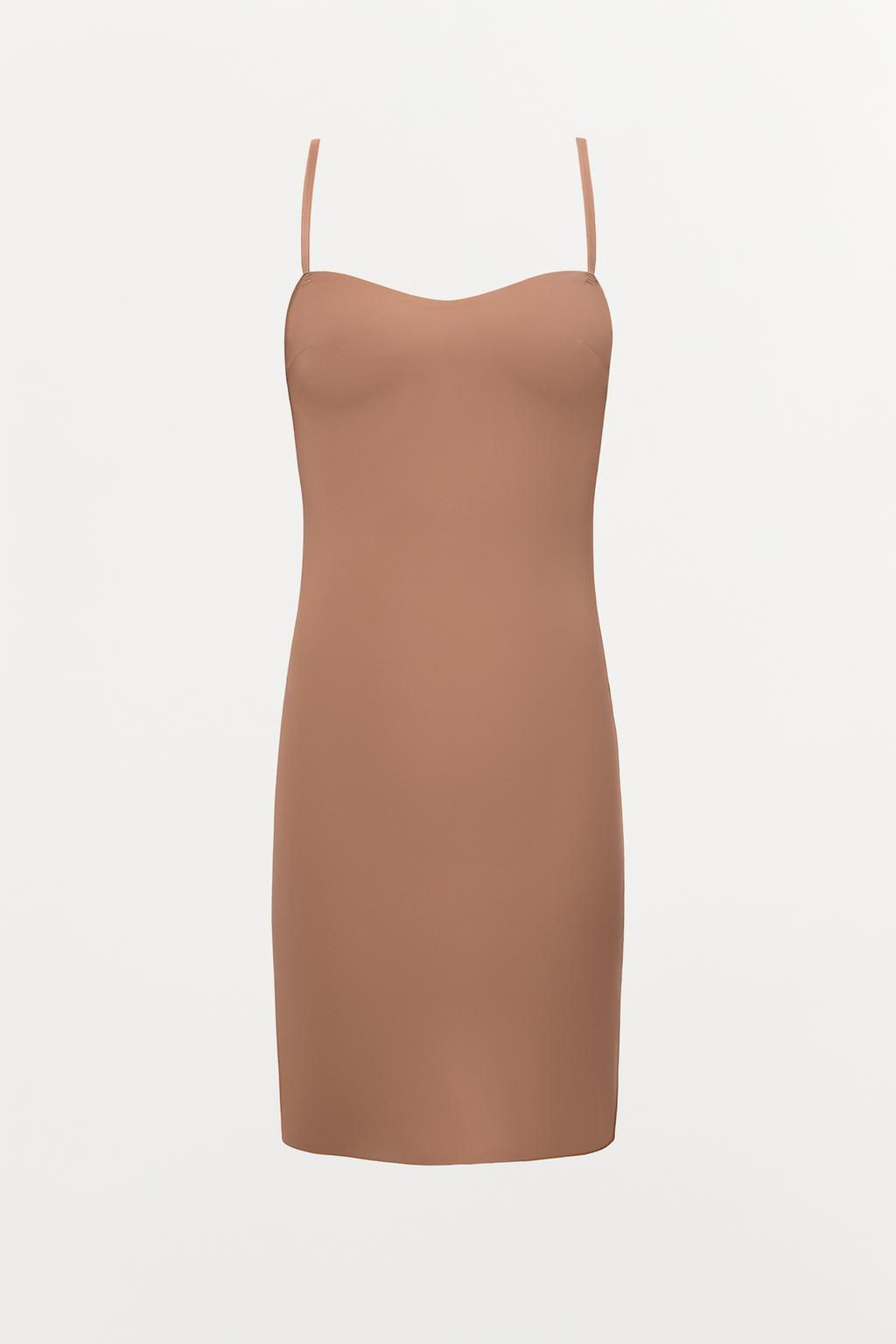 SHORT POLYAMIDE LINED DRESS - Zara фото 7