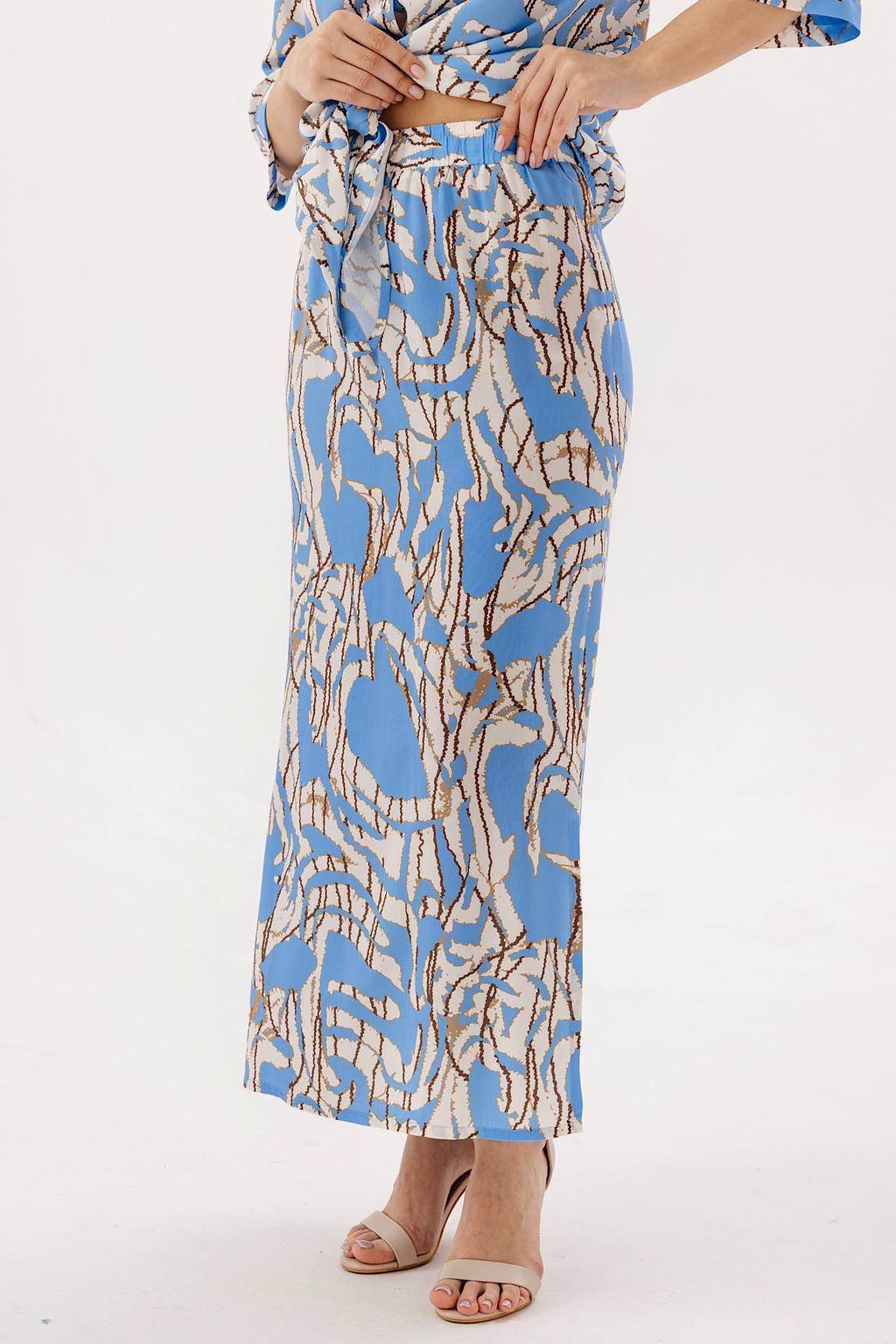 Юбка женская 185/01/Голубой - Rise фото 3