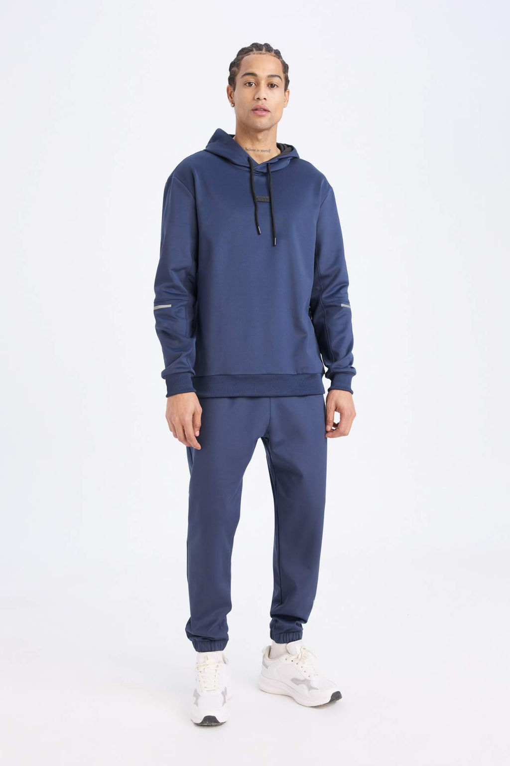 DeFactoFit Standart Fit Sporcu Jogger Esofman Alt? Cepli Beli Pacas? Lastikli  фото 4