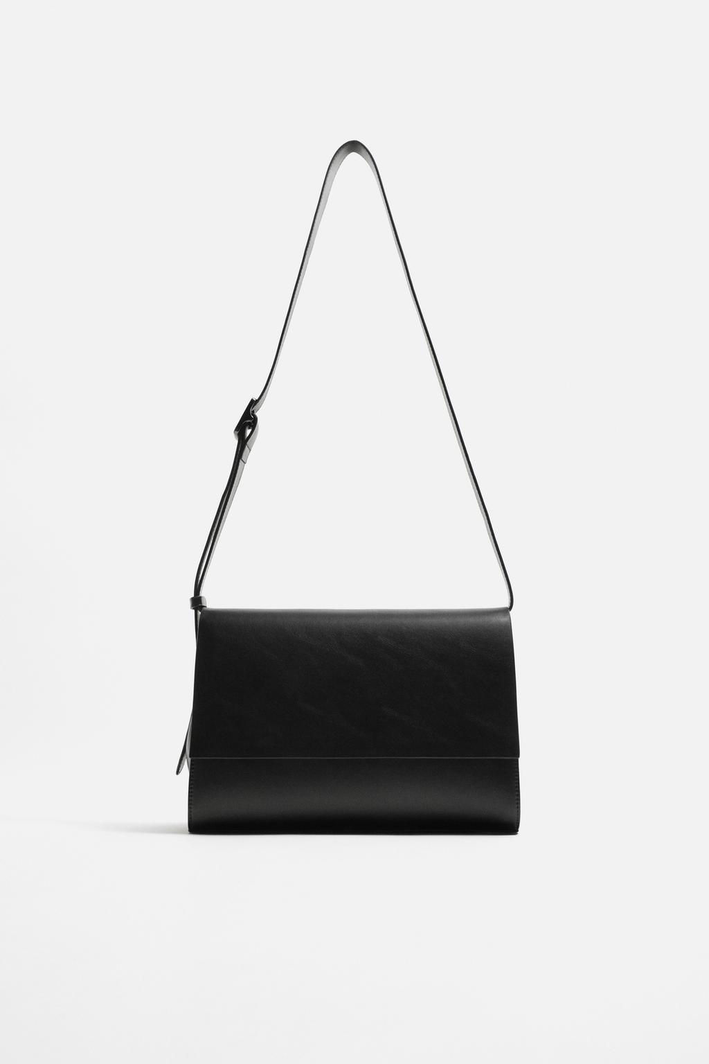 CROSSBODY BAG WITH FOLDOVER FLAP - Zara фото 3