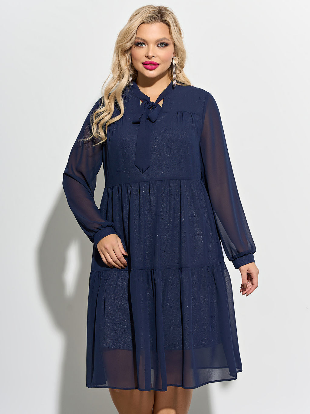 Платье 0060-2а шоколад - Aquarell фото 14