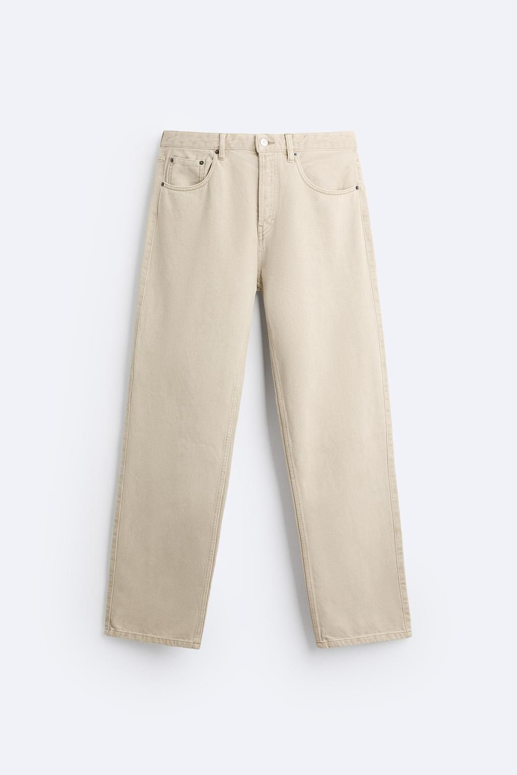 STRAIGHT-LEG JEANS WITH POCKET - Zara фото 5