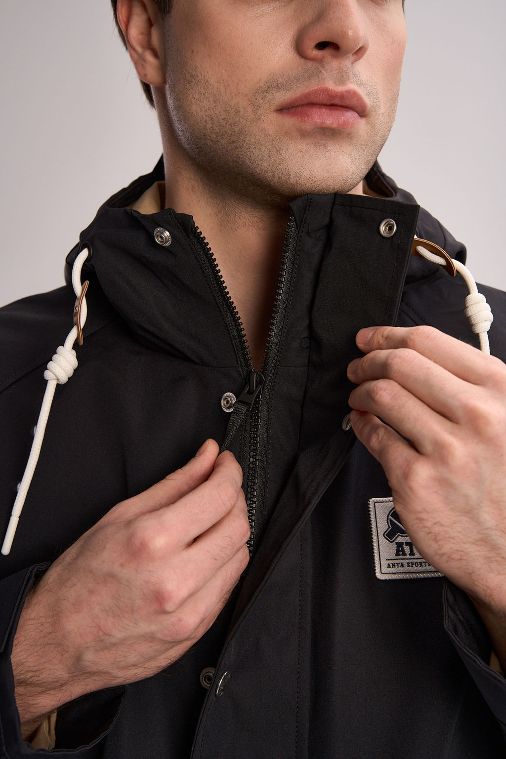 Куртка утепленная Черный ANTA SPORTS CLUB Fleece Jacket фото 9