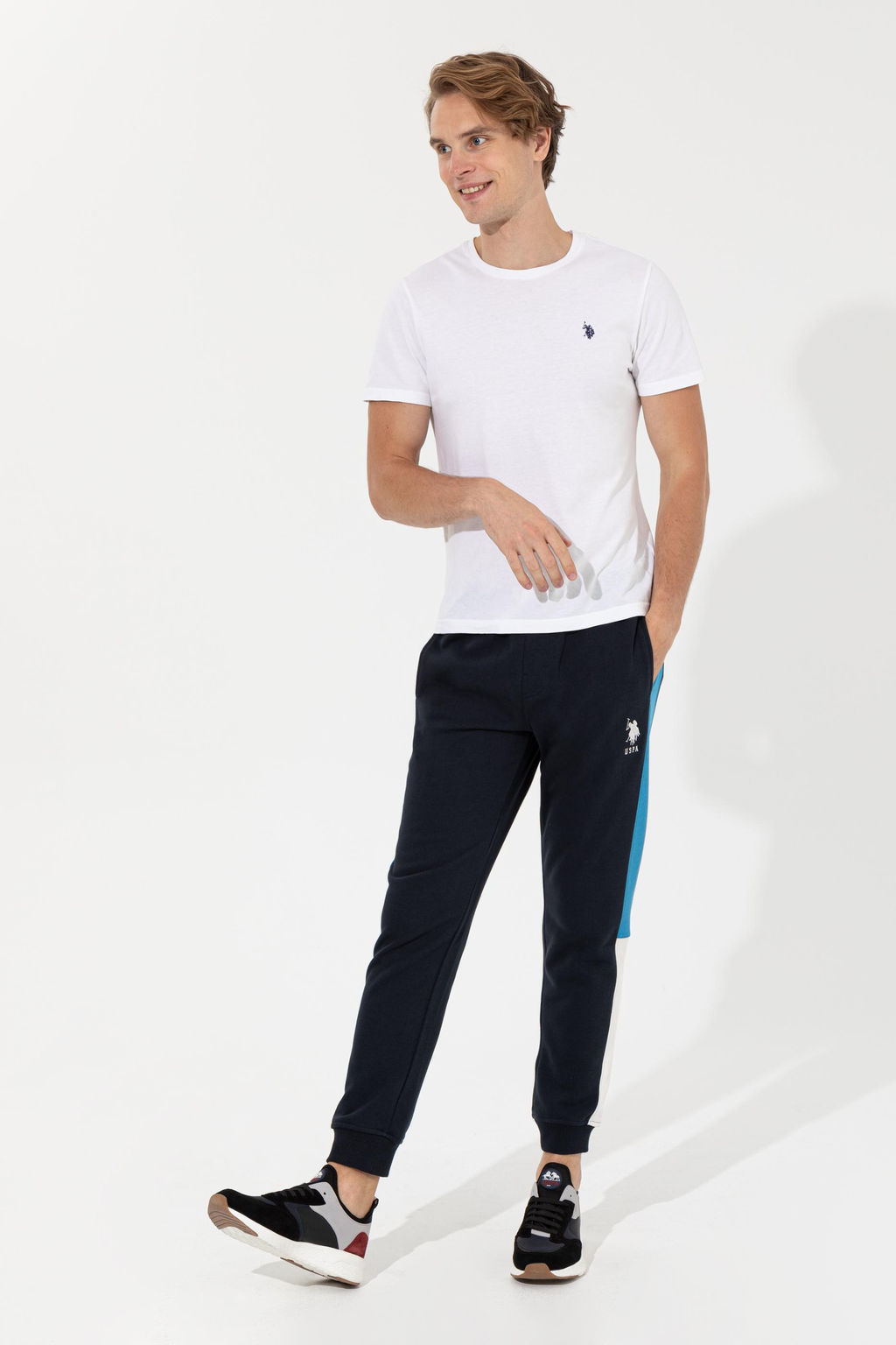 Мужские темно-синие спортивные штаны - U.s. polo assn фото 3