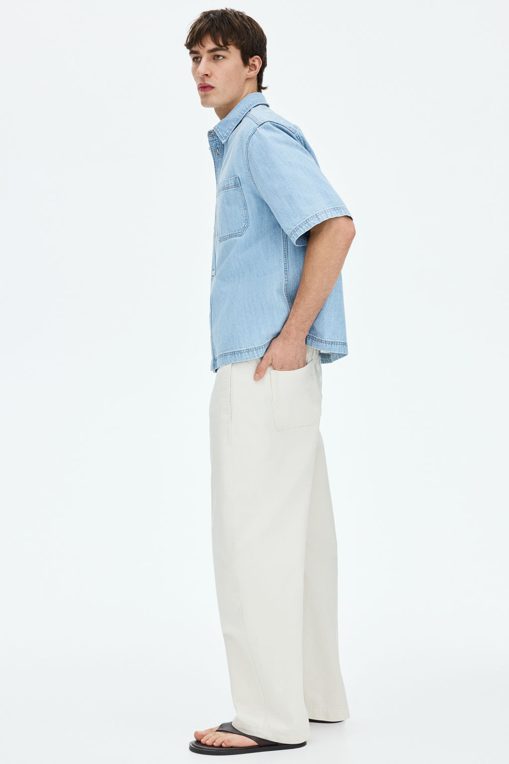 Camisa vaquera Relaxed Fit - H&m фото 7